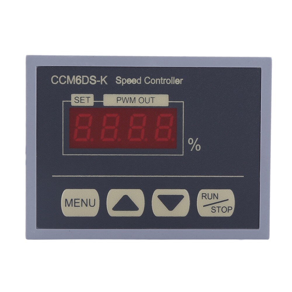 DC 12V-80V Motor Speed Controller PWM Motor Soft Starter Governor Motor Speed Control Module With Digital Display Panel Meter