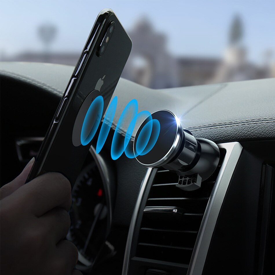 Floveme Universele Sterke Magnetische Auto Telefoon Houder Voor Telefoon In Auto Stand Voor Auto Air Vent Mount Auto Houder Voor iphone 11 7 8 Xr