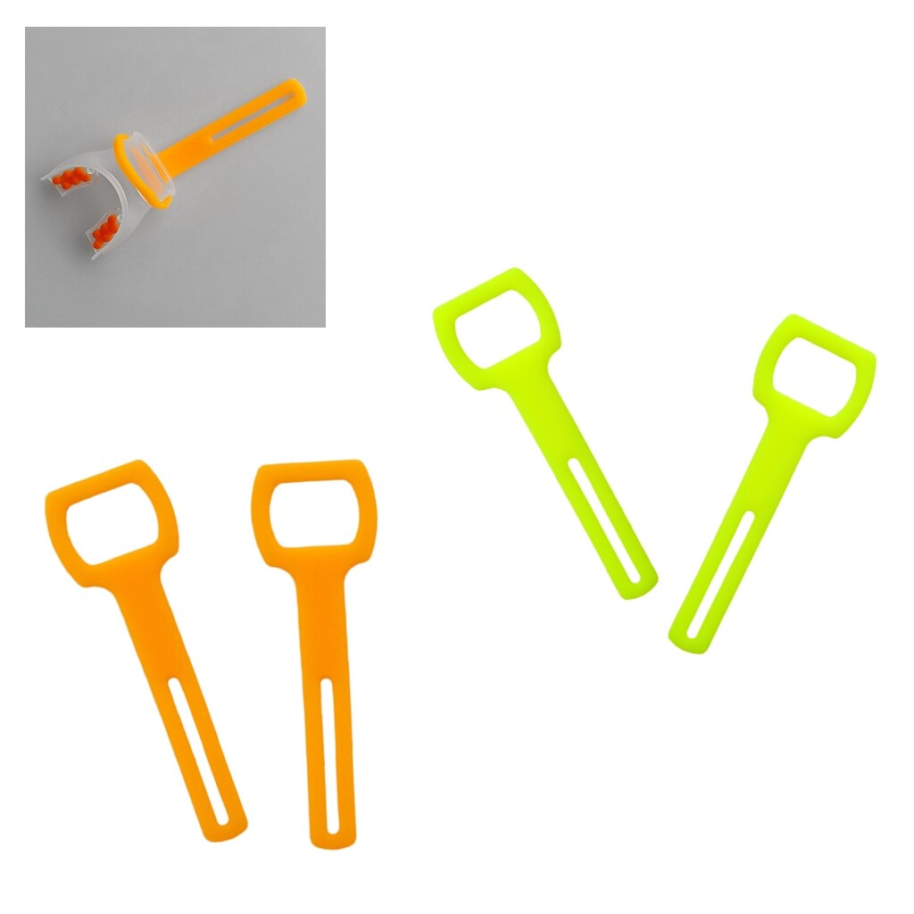 2 Pcs Silicone Rubber 2nd Stage Regulator Octopus Holder Straps for Water Sports Scuba Diving and Snorkeling Access