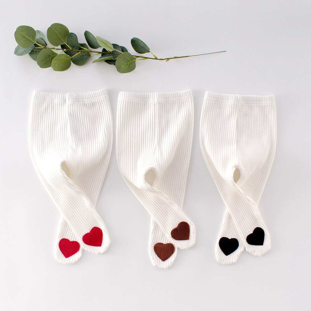 Milancel Lente Baby Leggings Rood Hart Leggings Voor Meisjes Gestreepte Baby Jongens Skinny Bijpassende Leggings