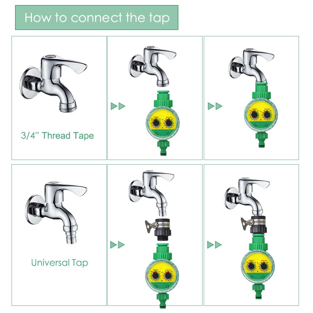 Garden Automatic Watering Timer Drip Irrigation Digital Electronic Controller Home Greenhouse Irrigator System Sprinkler Tool