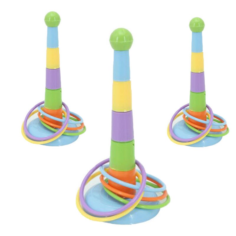 Mini Hoepel Ring Toss Plastic Tuin Spel Zwembad Speelgoed Outdoor Fun Set Speelgoed Interactieve Educationl Ouder-kind Speelgoed Op thuis