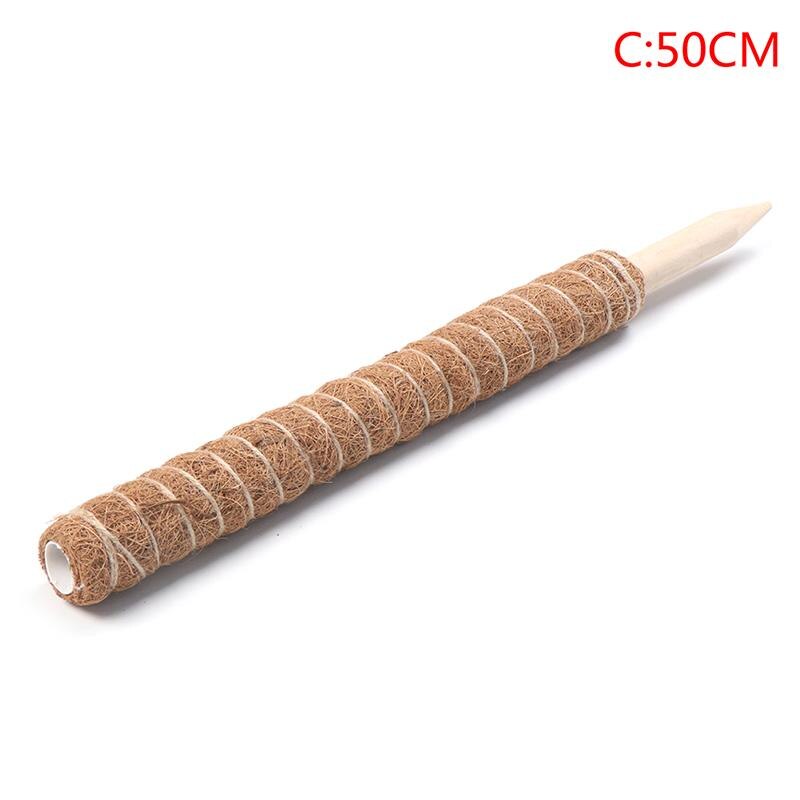 Plant Climbing Coir Totem Pole Safe Gardening Coconut Palm Stick For Climbing Indoor Potplanten monstera Klimplanten: C