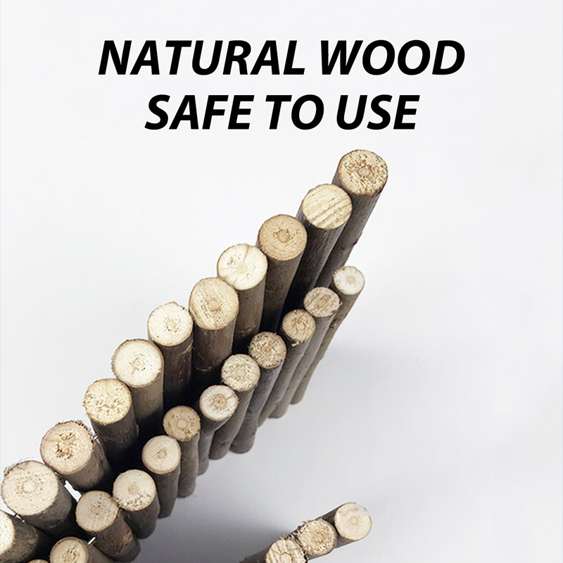 Accesorios para ratas y mascotas, puente de madera, Juguetes para conejos, suministros para la dentición, Escalera de clítoris para animales pequeños, Juguetes para masticar, Conejos