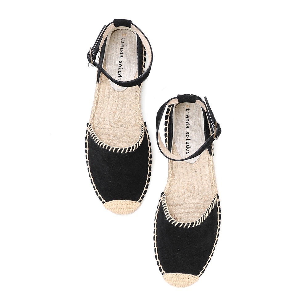Sandalias romanas para mujer, alpargatas planas de cuero genuino, zapato femenino, bohemio, 2022, de venta directa,