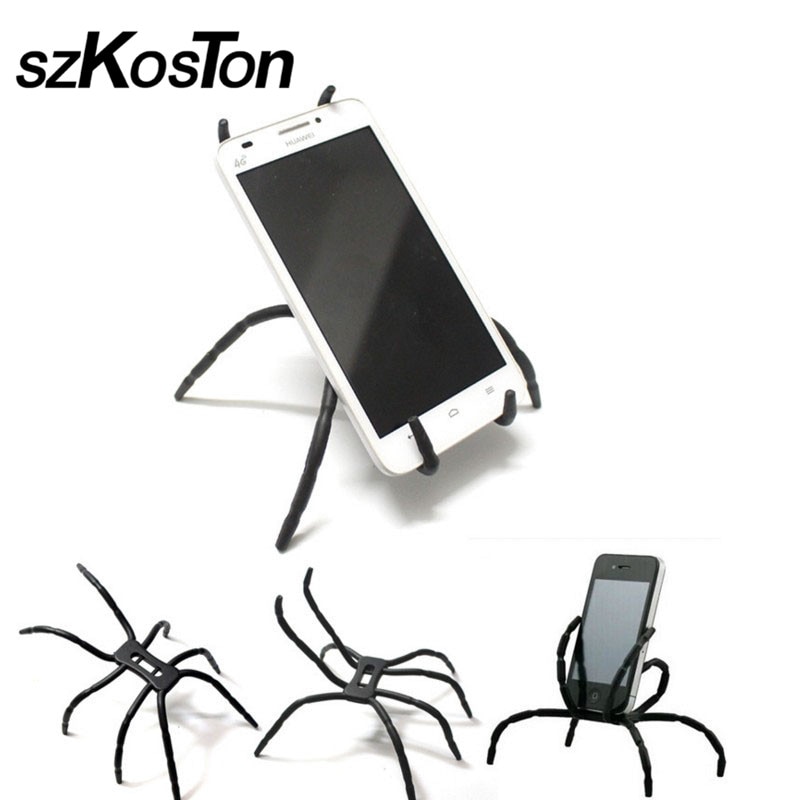 Spider Auto Del Telefono Mobile Del Supporto Del Basamento Per il iphone 7 8 6 s 5 s SE Multi Funzione di Presa di Montaggio Del Desktop staffa di Supporto per Auto Supporto A Parete