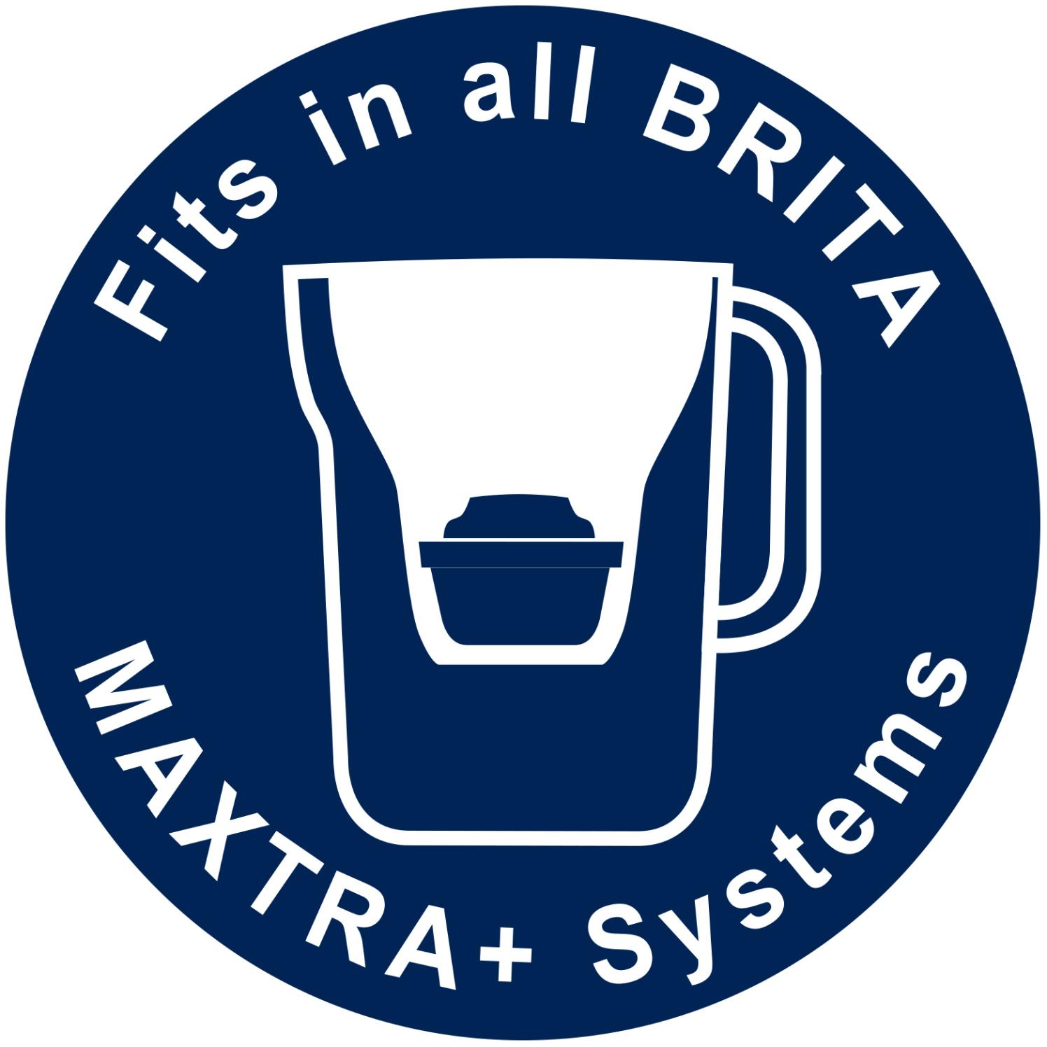 BRITA MAXTRA+ Water Filter Cartridges, Replacement, Fits in all BRITA Water Filter Systems​, Compatible with Marella XL