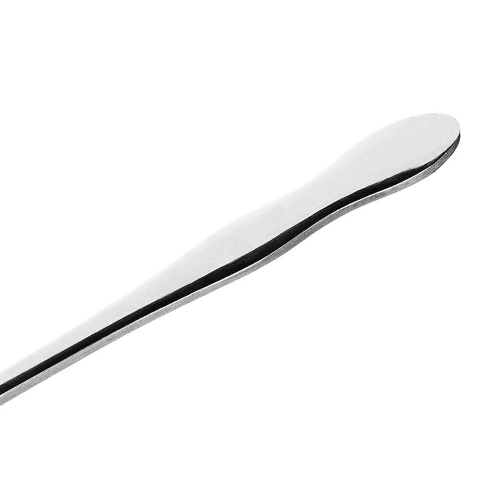 Long Handle Stainless Steel Ice Cream Dessert Ergonomics Honey Round Coffee Kitchen Tools Tea Mixing Spoon