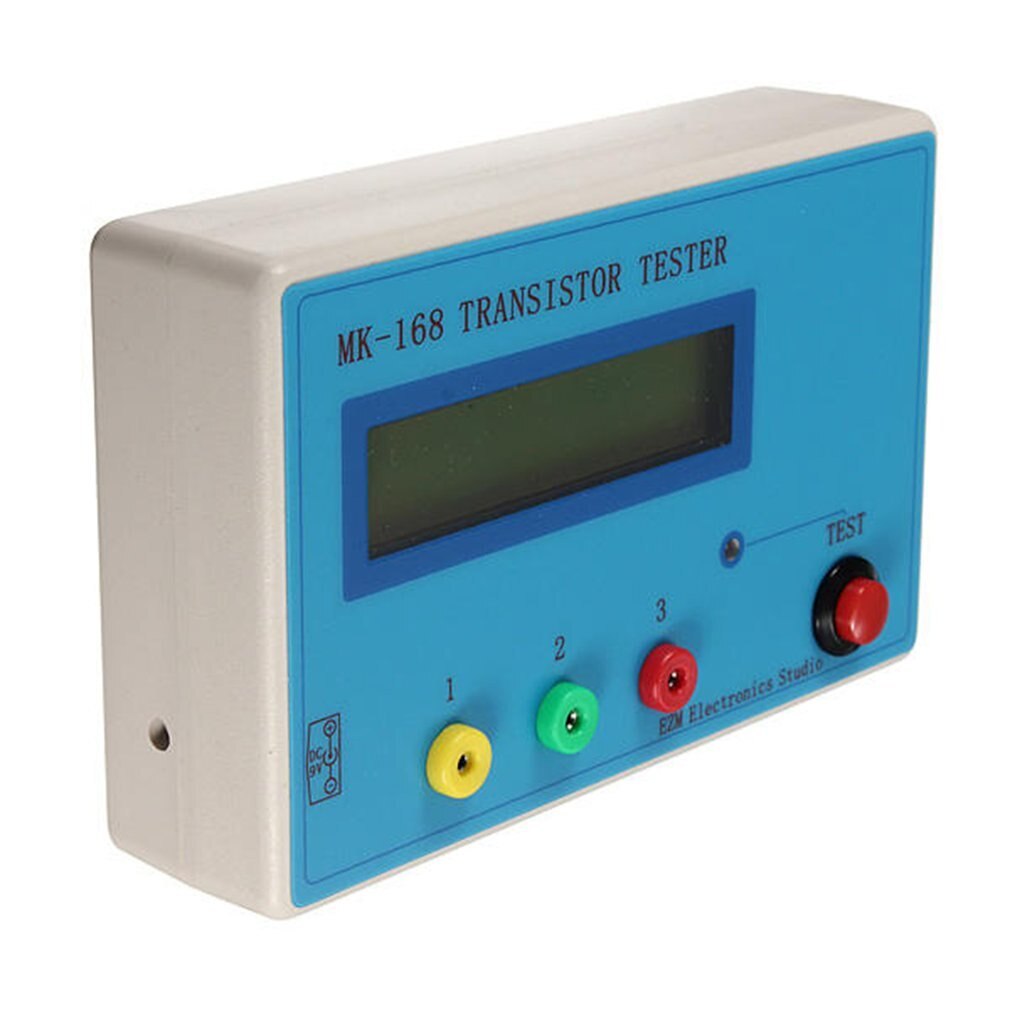 Mk -168 transistor tester diode triode praktisk og solid esr rlc lcr meter npn pnp mos maskindele
