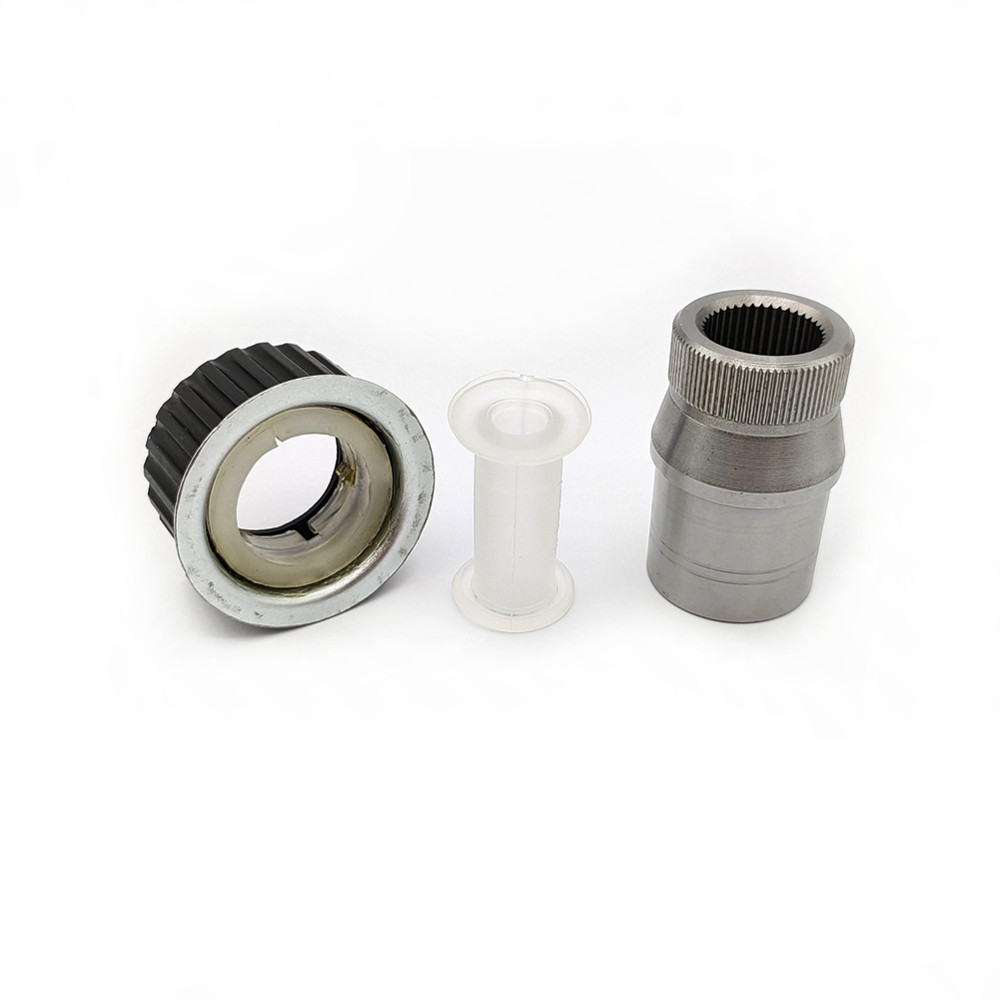 Steering Column Repair Kit Adapter Iron Joint Sleeve Bearing Rubber Sleeve For Golf MK1 MK2 Jetta Passat B3 171419517B 192419599