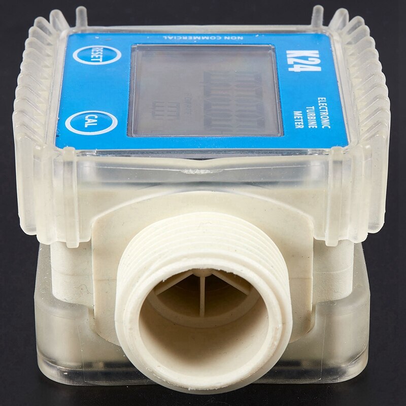 1 Pcs K24 Lcd Turbine Digital Fuel Flow Meter Wide... – Grandado