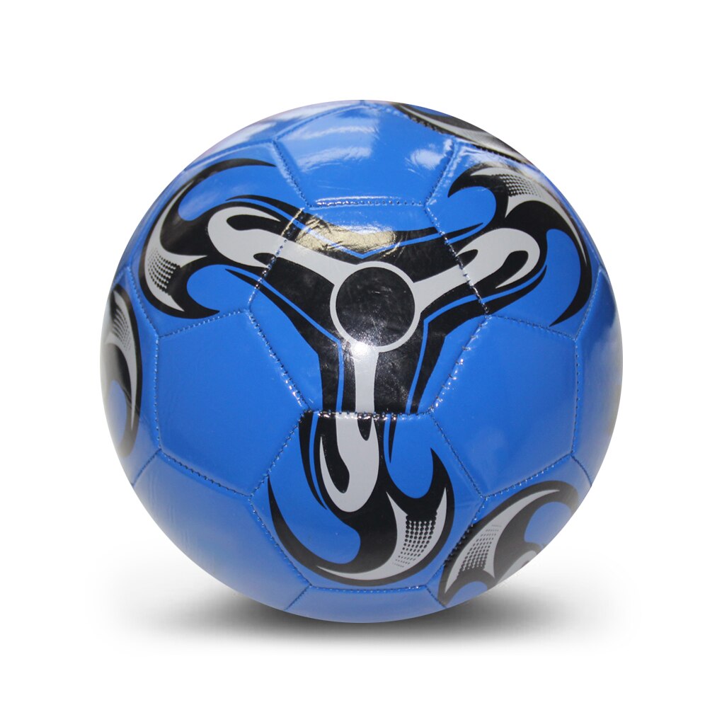 Kids Football Middle School Competition Ball Machine-stitched Soccer Balls Size 5 Club Training Sports Accessories Red: Blue