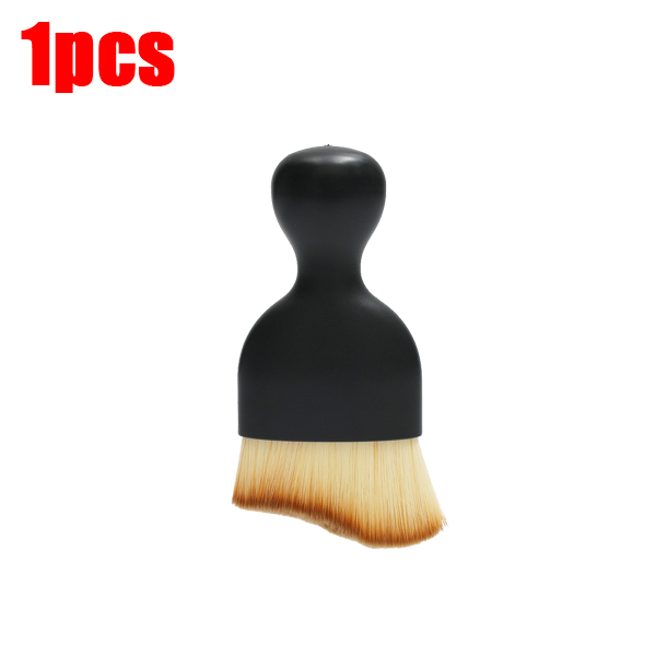 Brosses pour Livres d'Nikde Voiture, Outil de Nettoyage de Console Centrale, Brosse Douce avec Coque, Anti-Poussière pour Crevasse: YELLOW