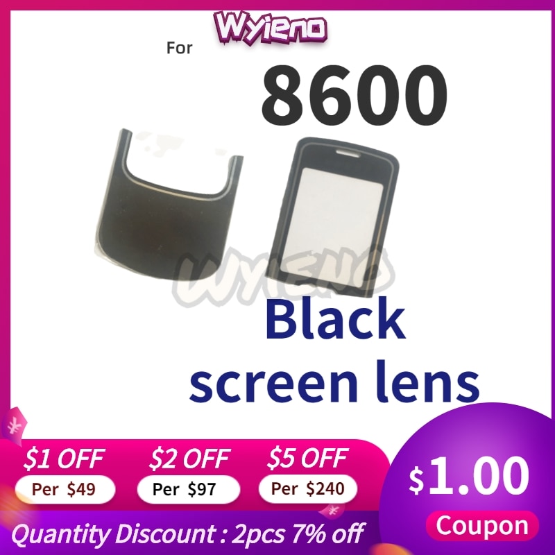 Wyieno N8600 Äußehe Glas Tafel für Nokia 8600 Tastatur Glas Objektiv Lcd Vorderseite Glas Bildschirm Mit Verfolgung