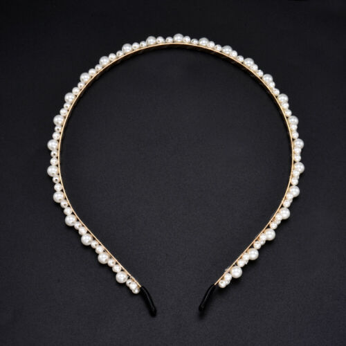 Volledige parels haarband hoofdband haar hoepel houder ornament vrouwen haaraccessoires parel haarbanden