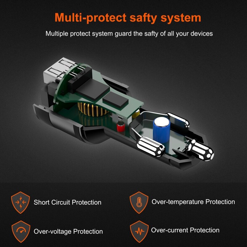 Nice Support Driver Bluetooth FM Modulator With Dual USB Charger Port Rental Radio Transmitter MP3 Player Bluetooth Car Kit