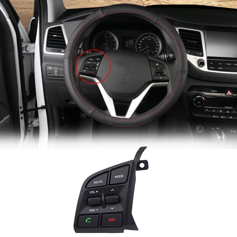 Auto Stuurwiel Afstandsbediening Links Volume Knop Bluetooth Knop Voor Hyundai Tucson Tlc 96710F8400