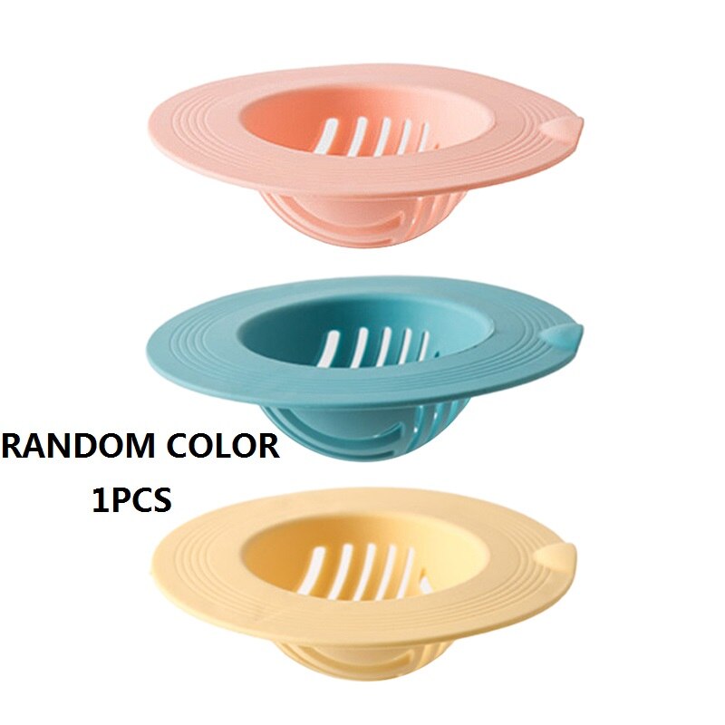Kitchen Rubber Bath Tub Sink Floor Drain Plug Hair Catcher Kitchen Laundry Water Stopper Anti-blocking net stopper Kitchen Tool: 1PCS random