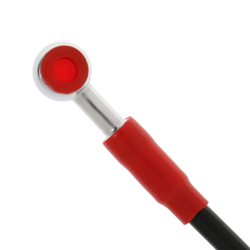 17.7'' Steel Braided Motorcycle Brake Lines Disc Brake Hydraulic Hose Black