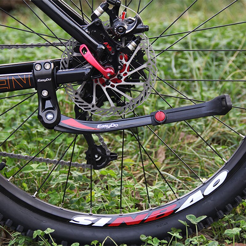 Easydo 24 " -29 " mtb racefiets standaard parkeerrekken mountainbike ondersteuning zijstandaard voetensteun verstelbaar 34-41cm