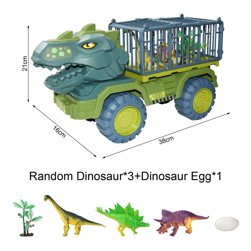 Kids Dinosaur Car Toy Big Size Dinosaur Transport Cars for Boys Jurassic World Game Interactive Montessori Toys for Toddlers: Style1