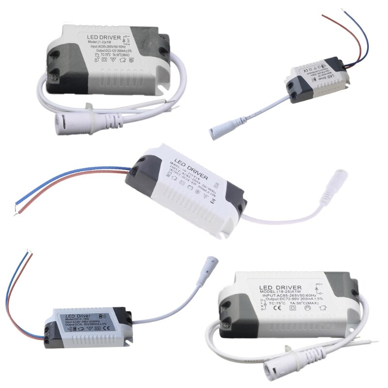 Led Constante Stroom Driver AC85-265V 1-3W 4-7W 8-12W 12-18W 18-25W Voeding Adapter Verlichting Transformator Voor Paneel Licht