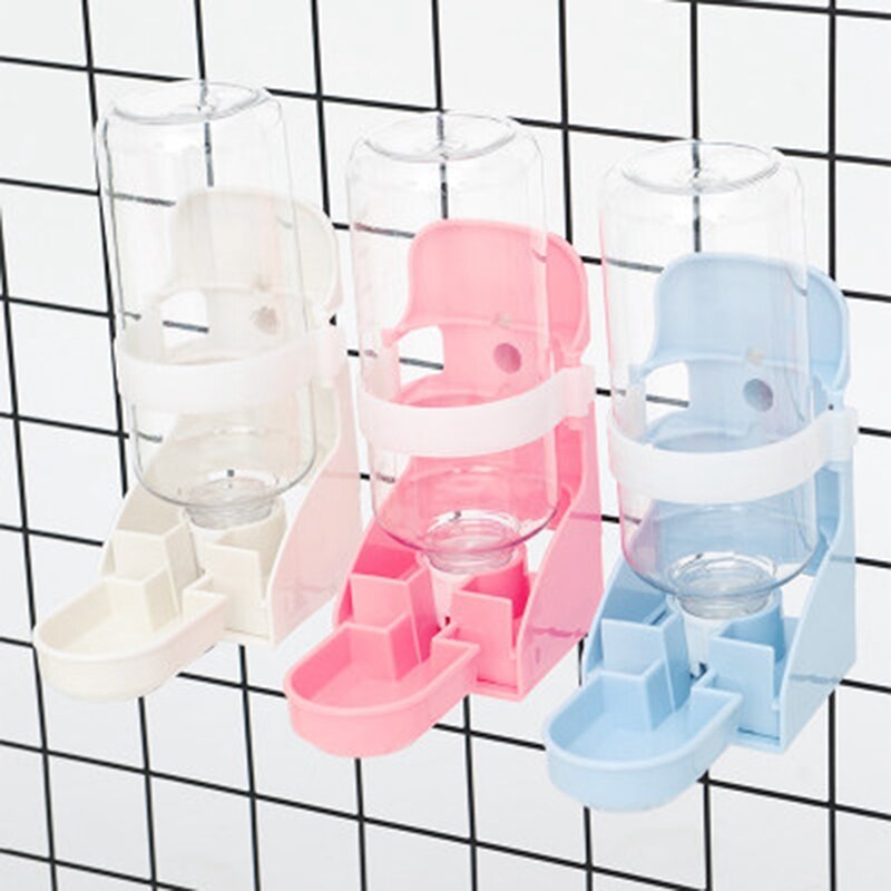 Automatische waterdrinker voor huisdieren, konijn, kat, kleine huisdieren, hangende drinkfles