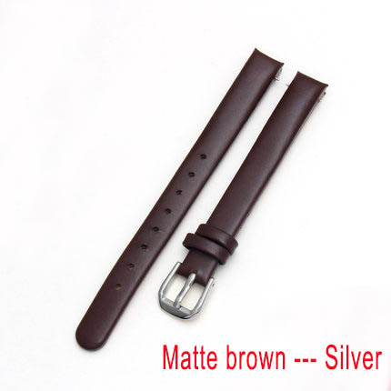 BRETA uhr Gurt leder für CK uhren Band K43231 K43232 K43236 10mm Schwarz Weiß Bogen Gurt: Grün Blau