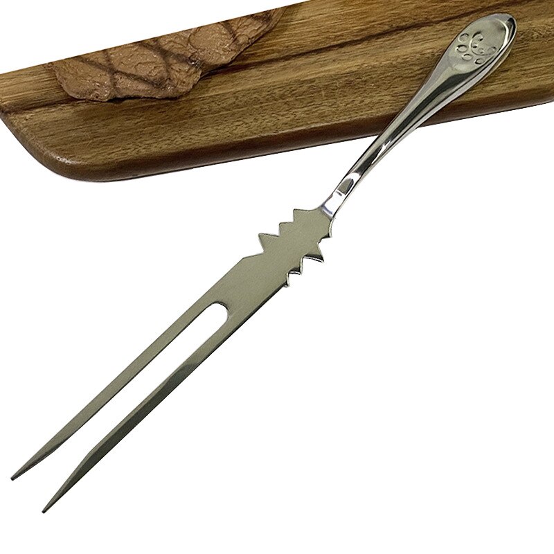 Stainless Steel Barbecue Spit Grilled Chicken Spit Barbecue Spit Western Food Steak Spit Grill Barbecue Tools High-end Bbq