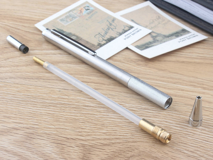 Matita meccanica professionale in metallo per schizzi 0,3/0,5/0,7/0,9/1,3/2,0/3,0 mm