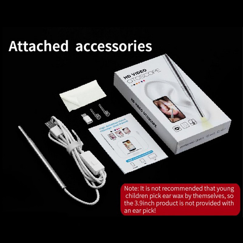 3.9mm linser endoskop kamera 2 in1 usb android vandtæt 1.0 megapixel snake tube pc telefon inspektion wifi endoskop kamera