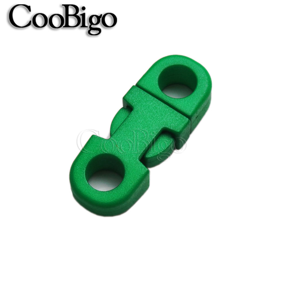 10 pçs fivela de liberação lateral de plástico mini paracord pulseira clipe fecho para câmeras cinta coleiras pet mochila acessório diy colorido: Cobre