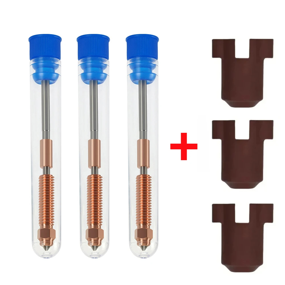 For Creality K1C k1 Max Hotend Ceramic Heating Block Kit 3D Printer Parts Quick-Swap Nozzle Kit Heat Break Resistance Hotend: caffee