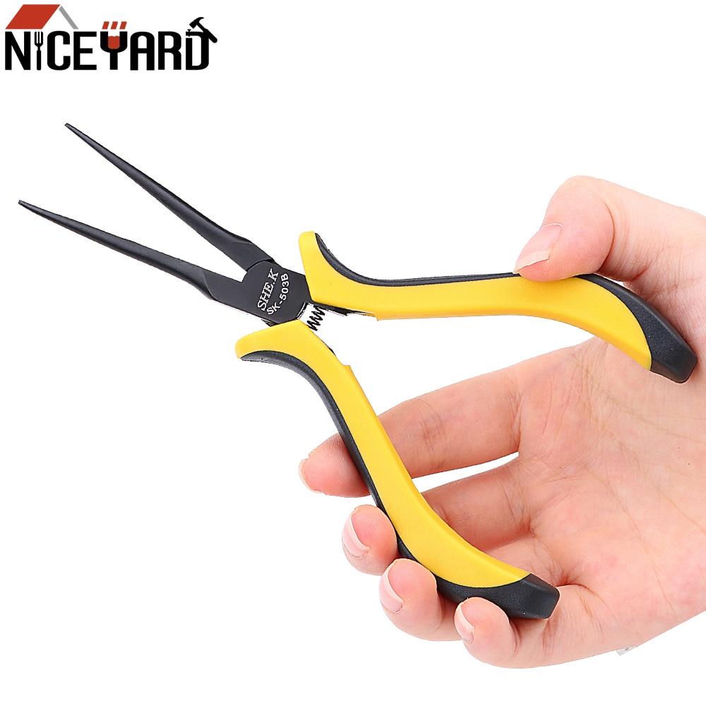 NICEYARD Needle Nose Plier Long Nose Plier Forceps Repair Hand Tool Multi tool