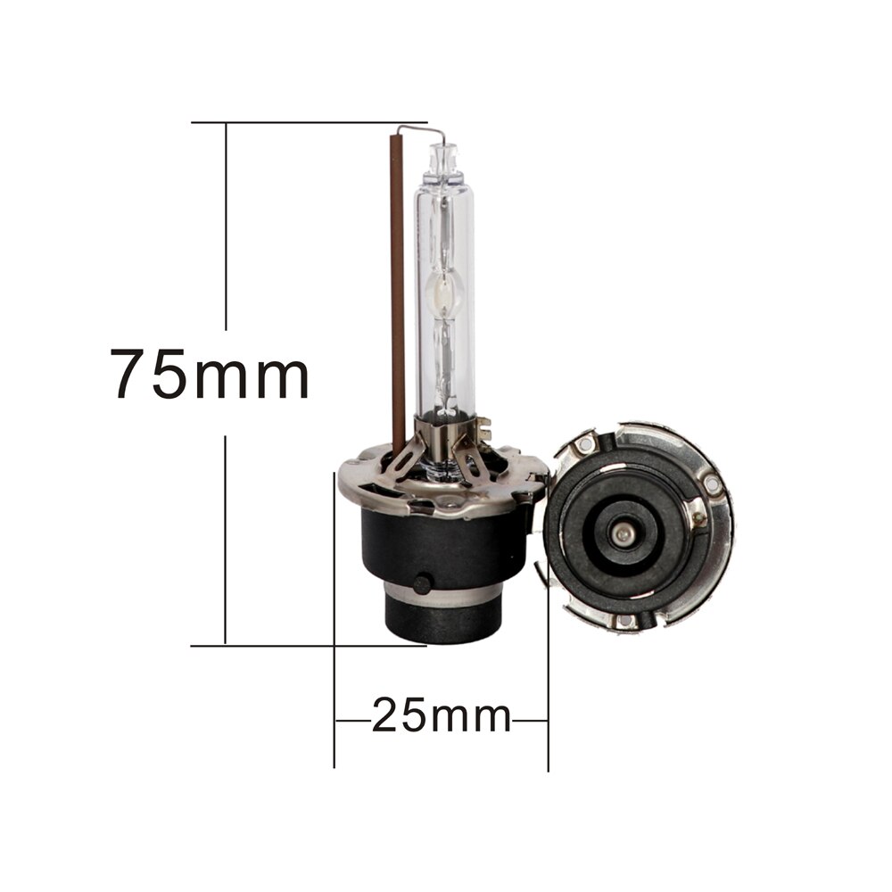 Faros D4S Xenon HID bombilla-4300 K, 6000 K, 8000, 35W luces de repuesto-2 años de garantía-paquete de 2