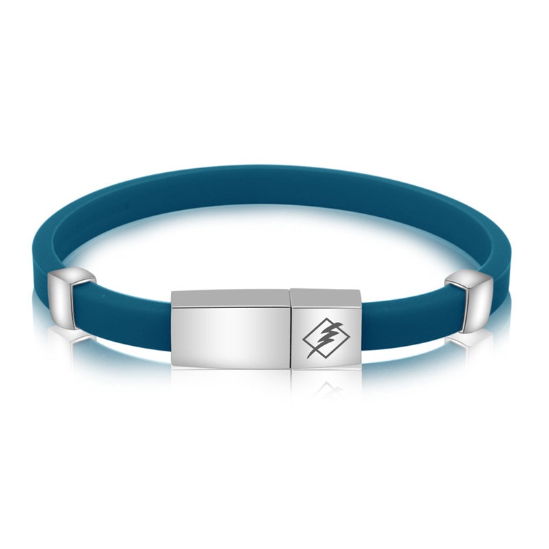 1 pc verstelbare antistatische armbanden met negatieve ionen van siliconen, verwijder de statische elektriciteit van het lichaam, waterdicht, veilig en sportief werken