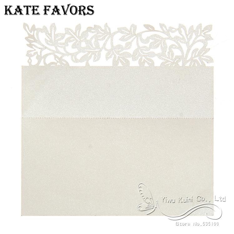Wedding Table Decoration Leaf Name Place Cards for Wedding Party Favors Tableware Decoration