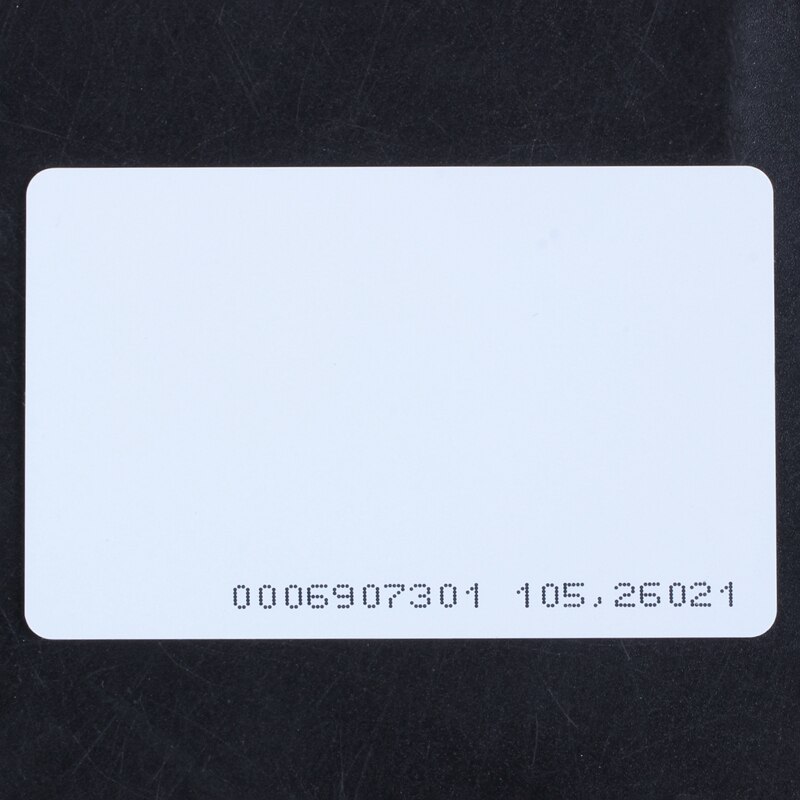 Badge d&#39;identification pour accès EM4100 150 kHz RFID, 125 pièces