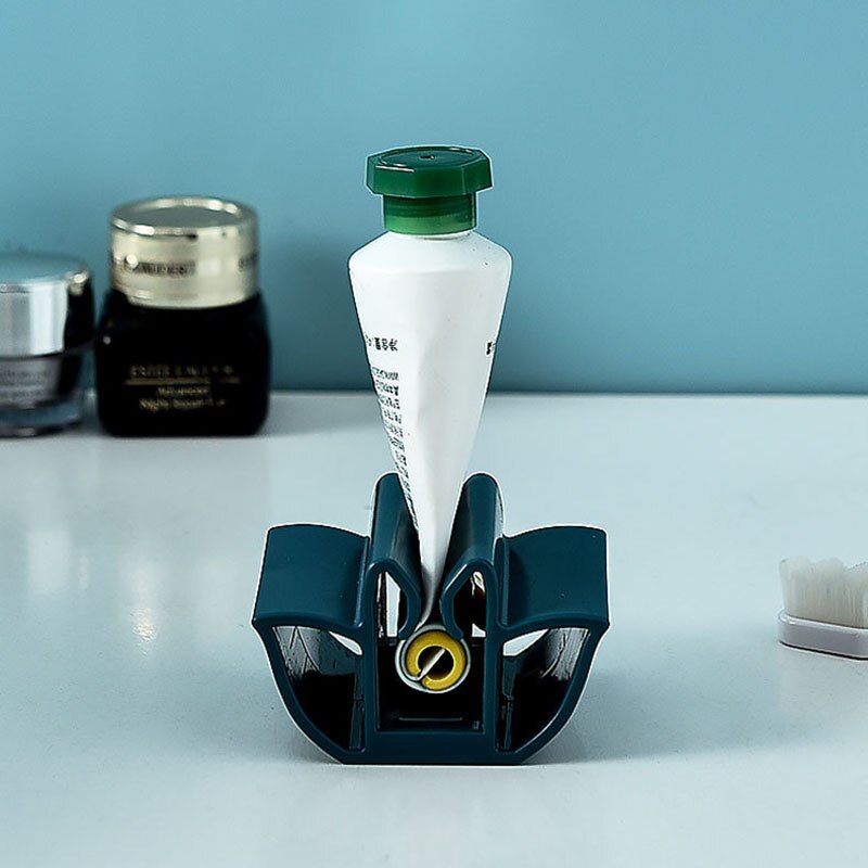 Facial Cleanser Squeezer Tube Press Rolling Bracket Toothpaste Squeezer Tooth Paste Holder Dispenser Bathroom Gadget