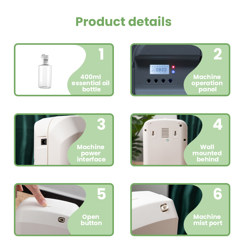 Namste elektrischer Duft diffusor 400ml ätherische Öle Diffusor Clever Bluetooth Kontrolle aromatische Duft vorrichtung für zu Hause Hotel