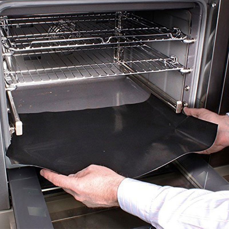 Universal resuable non stick heavy duty bbq grillmattor fläktassisterade ugnar foder