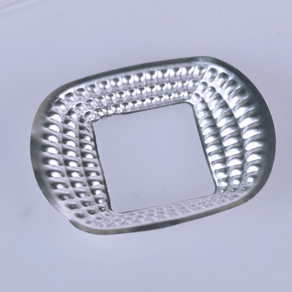 LED Lens Reflector Fireproof Lamp Covers With Waterproof Silicone Ring Apply to COB LED Chip Matrix Floodlight Searchlight
