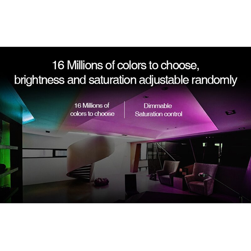 Miboxer rgb+cct led strip light controller, fut 039 ( uppgraderad ) 2.4 ghz  dc12v ~ 24v led lampa tejpdimmer