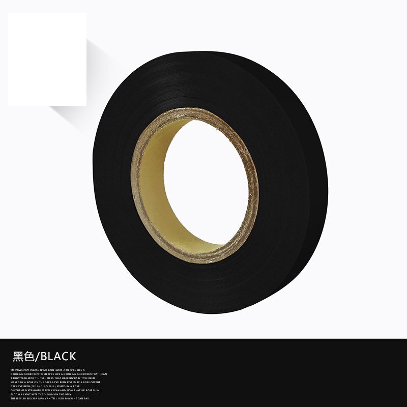 1 st FANGCAN FCOG-04 Racket Overgrip Afdichtingstape voor Badminton Racket Squash racket Tennisracket 20 m/roll: Black