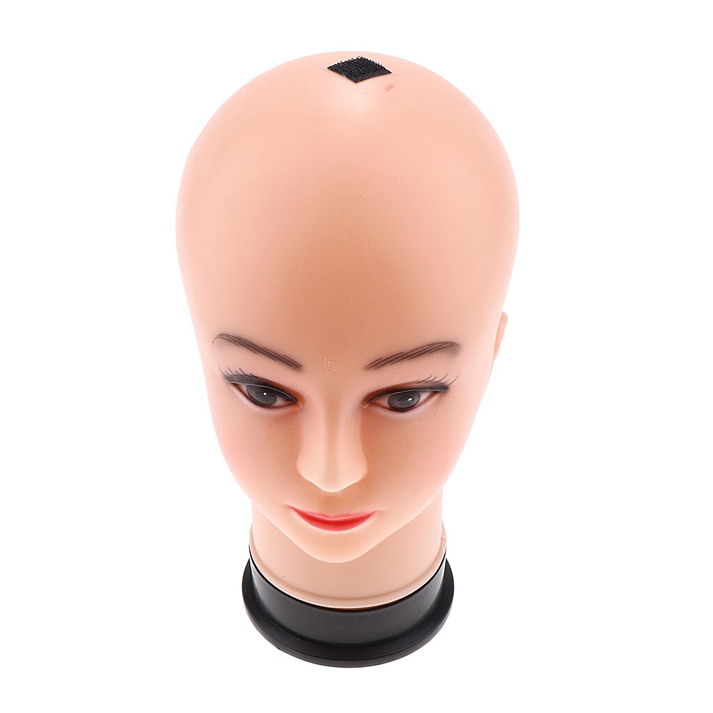 Kvinnelig kosmetologi mannequin hode parykk vise stativ til parykker å lage, skrustikke, styling  ( 20.87 tommer)