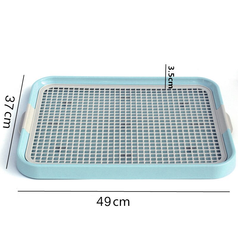 Pet Dog Training Pads Toilet For Puppies And Small Pets Square Pet Training Toilet With Tray For Small Dogs Potty Pet Supplies