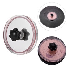 Electric Music Record Cleaner Clamp Vinyl Record Lable Saver Protector Waterproof Acrylic Clean Tool with Cleaning Cloth