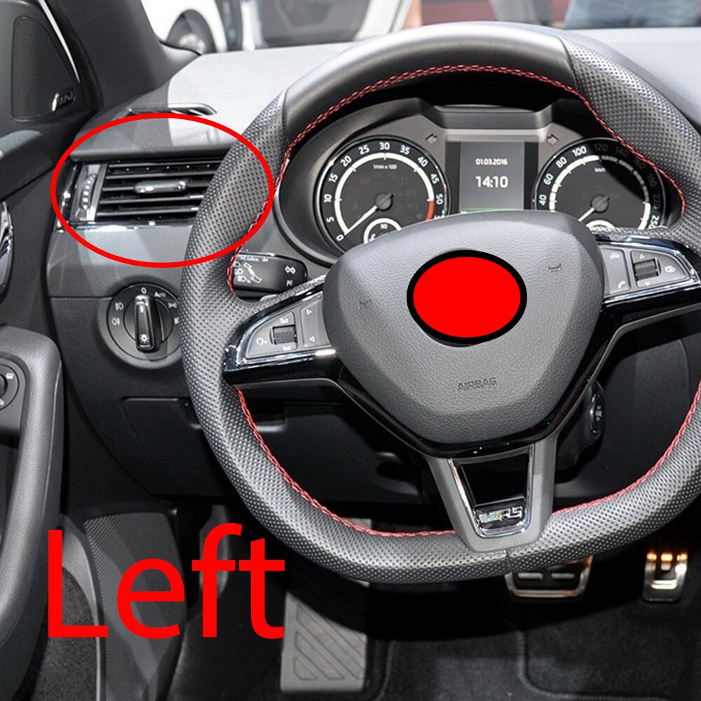Klimaanlage Auslauf entlüften für Skoda MQB für neue Octavia Instrument Tafel Luft Auslauf klimaanlage luft
