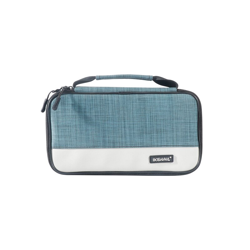 Sac de rangement d'accessoires électroniques portables, sac de rangement d'accessoires électroniques, sac de transport de gadgets pour câbles iPad, chargeur à Flash USB: Blue