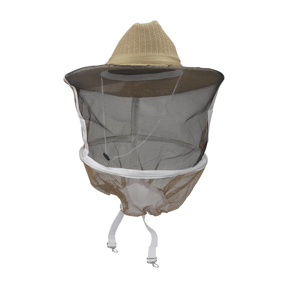 Chapeaux de protection de Cowboy pour apiculteur, en tissu à gros bords, bonnet de vêtements en fil de Nylon pour apiculteur, confortable en bambou